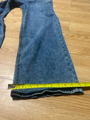 Steve Madden high rise wide leg denim acid wash jeans ladies/jr size 5 w stretch thumbnail 8
