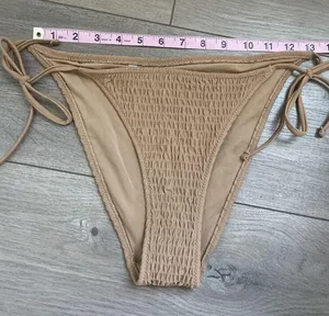 Aerie Smocked Tie Bikini Bottoms size M thumbnail 4