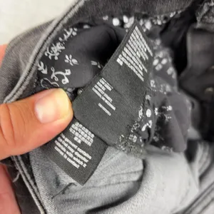 We The Free People Jeans Womens 29 Gray Charcoal Wash Flared Slim Stretch Denim thumbnail 11
