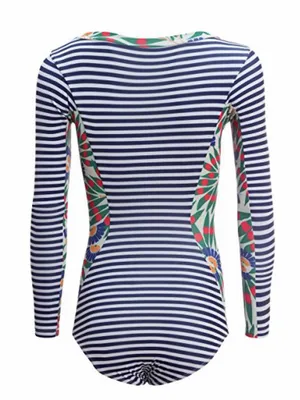 Seea Women’s Swimwear Avila Surf Suit UPF 30+ in Camburi Stripe S thumbnail 2