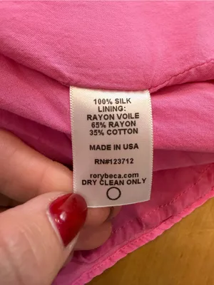 Rory Beca Silk Pink Ruffle Mini Dress thumbnail 5