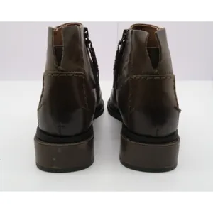 Sarto by Franco Sarto A-Nemi Olive Brown‎ Leather Ankle Boots Women 10M thumbnail 9