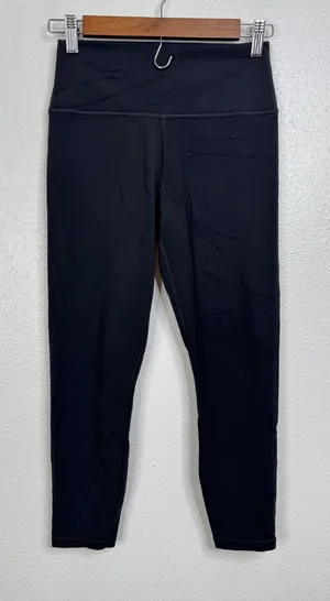 Athleta Black Transcend 7/8 Tight‎ Leggings Size Medium thumbnail 1