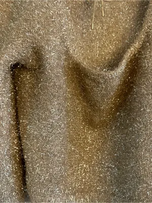 ANTHRO Eyelash Tie Back Pullover Sweater thumbnail 4