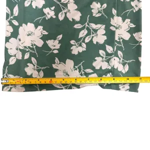 Baltic Born Margaux Wide‎ Leg Cinched Waist Dusty Green Floral Jumpsuit Small thumbnail 11