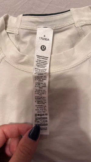 Lululemon White Top thumbnail 2