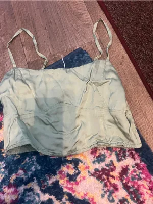 Aerie Light Green Women’s Satin Cami Top thumbnail 3