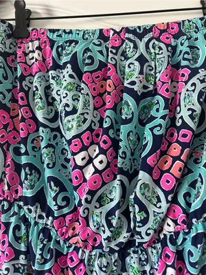 Lilly Pulitzer Marlisa Strapless Maxi Dress Behind the Gate Multicolor Medallion thumbnail 2