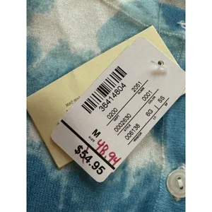 NWT Christopher & Banks Women Size Medium Mediterranean Coast Village Cardigan thumbnail 6