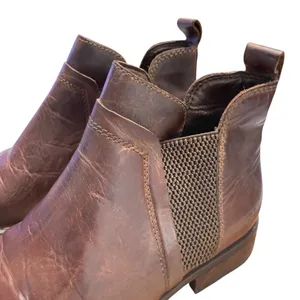 Born Women's Brenta Leather Chelsea Ankle Boots Brown Sz. 6.5 US Model BR0012106 thumbnail 9