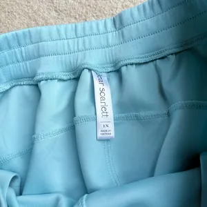 Dear Scarlett Blue Sweatpants Relaxed Fit Elastic Cuffs thumbnail 4