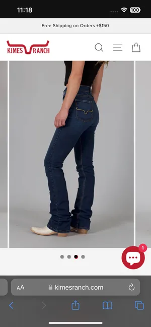 Kimes Ranch Western Jeans thumbnail 2