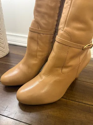 Naturalizer Henny Tall Tan Leather Boots size 9M thumbnail 12