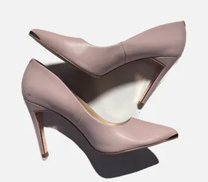 Jenn Ardor Pumps Womens 8.5 Pink Rose Gold Tip Stiletto Heels Wedding Formal Dre thumbnail 1