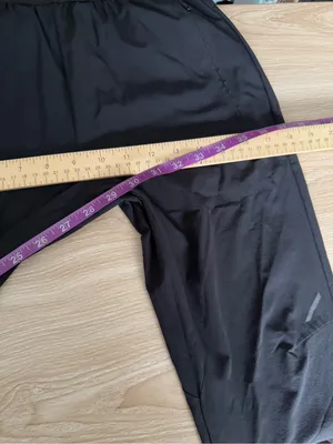 Hill City Men’s XS Midweight Train Pants Black Outdoor Drawstring Jogger Fitted thumbnail 11