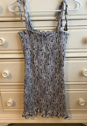 EXPRESS Snake Print Dress thumbnail 2