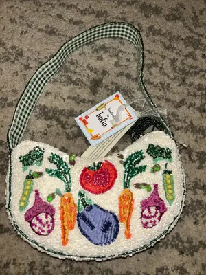 MADE IN INDIA Garden Beaded Shoulder Bag thumbnail 2