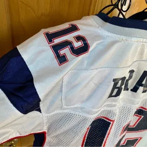 Reebok NFL Players Inc. Equipment on Field Tom Brady Patriots #12 Jersey XL thumbnail 8
