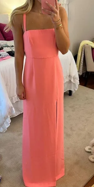 White Fox Boutique Pink Formal Dress thumbnail 1