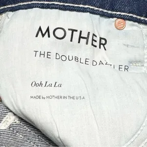 MOTHER The Double Dazzler Skinny Jeans - Oh la la - Size: 25 - NWT thumbnail 5