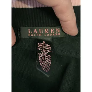 Lauren Ralph Lauren Jacket Womens Small Black Pink Full Zip Track Crest Athletic thumbnail 5