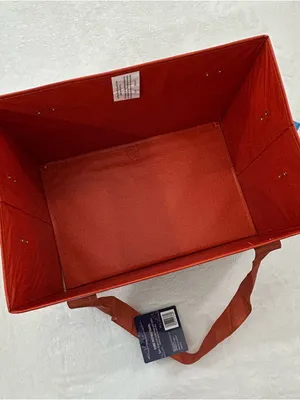 Trader Joe's Stand-Up Collapsible Reusable Grocery Tote Bag Limited Edition thumbnail 7