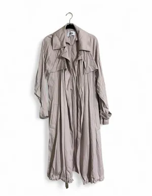 BB Dakota/Steve Madden Jacket Sz M Light Pink Trench Coat Collared Pockets thumbnail 3