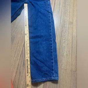 Levi's rib cage straight ankle button fly 24 jeans thumbnail 8