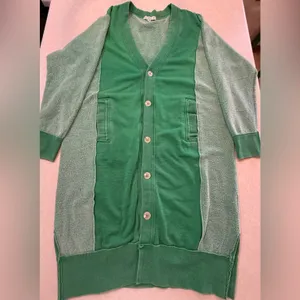 Blakely Green Women's Cardigan Size small would fit a large thumbnail 3