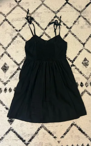 Aerie Short Linen Summer Dress thumbnail 2