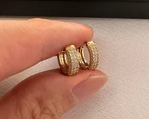 Huggie Small Hoop Earrings for Men Women Streetwear Hip Hop Unisex Style thumbnail 3