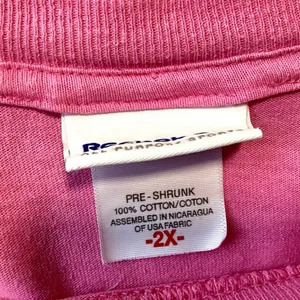 Reebok Promotional Breast Cancer Tee thumbnail 2