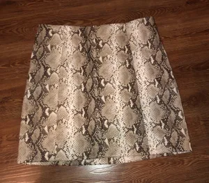 Snake Skin Mini Skirt thumbnail 1