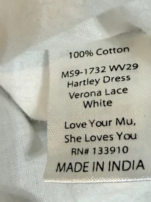 SHOW ME YOUR MUMU‎ Hartley Mini Dress Verona Lace White Off-the-Shoulder, Medium thumbnail 13