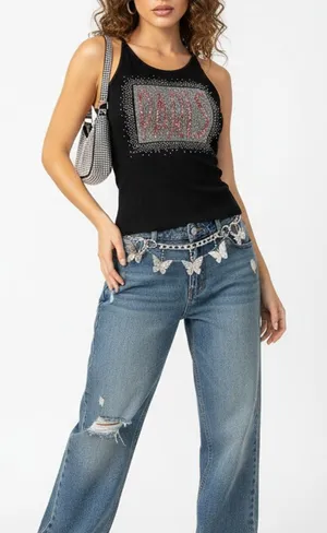 🤍 Paris Contour Tank Top – Paris Vibes thumbnail 1