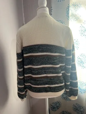 SheIn chunky knitted pull over sweater thumbnail 6