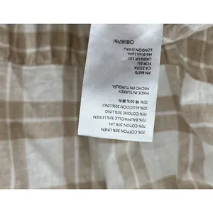 Women's Blouse Top Pilcro Anthro Plaid Gingham Bette Babydoll Boho S Relax Boxy thumbnail 9