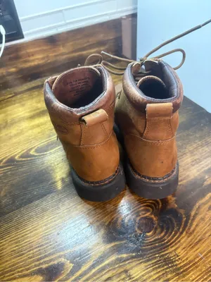 Justin Boots Brown Work Boots Women Size 7.5 thumbnail 6