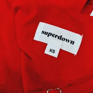 Superdown Darcey Ruched Mini Dress in Red XS thumbnail 10