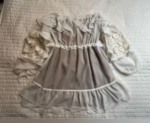 For Love And Lemons Off Shoulder Carolina Dress white Lace NWOT thumbnail 9
