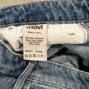 Mavi Jeans distressed Pearl Frieda denim mini skirt size large thumbnail 5