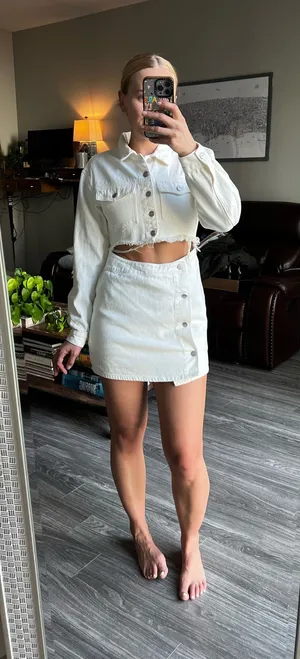 superdown Dress White Mini thumbnail 1