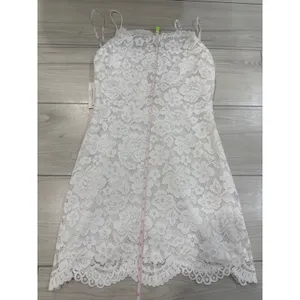 For Love & Lemons White Floral Lace Mini Dress Spaghetti Strap NWT Size Small thumbnail 5