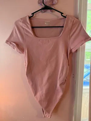 OQQ BODY SUIT Pink Size M thumbnail 1