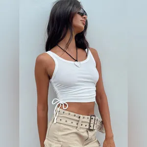 Princess Polly Madelyn Top in White Size 4 thumbnail 2