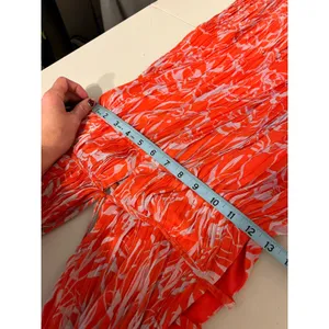 Astr The Label Pascadero Orange Abstract Maxi Gown Dress Size XS thumbnail 11