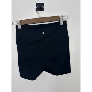 Yogalicious Shorts Womens‎ XS Black High Rise Biker Yoga Athletic Workout thumbnail 3