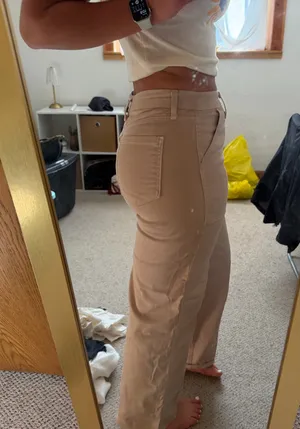 Just Black Denim Tan Cargo pants thumbnail 2