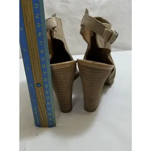 Franco Sarto Adesso Suede Slingback Ankle Boots Booties Womens Size 9M‎ thumbnail 3