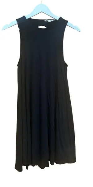 American Eagle Soft & Sexy Size XS Black Open-Back Dress thumbnail 1